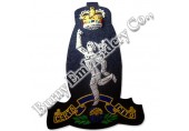 Bullion Blazer Hands Embroidery Badges